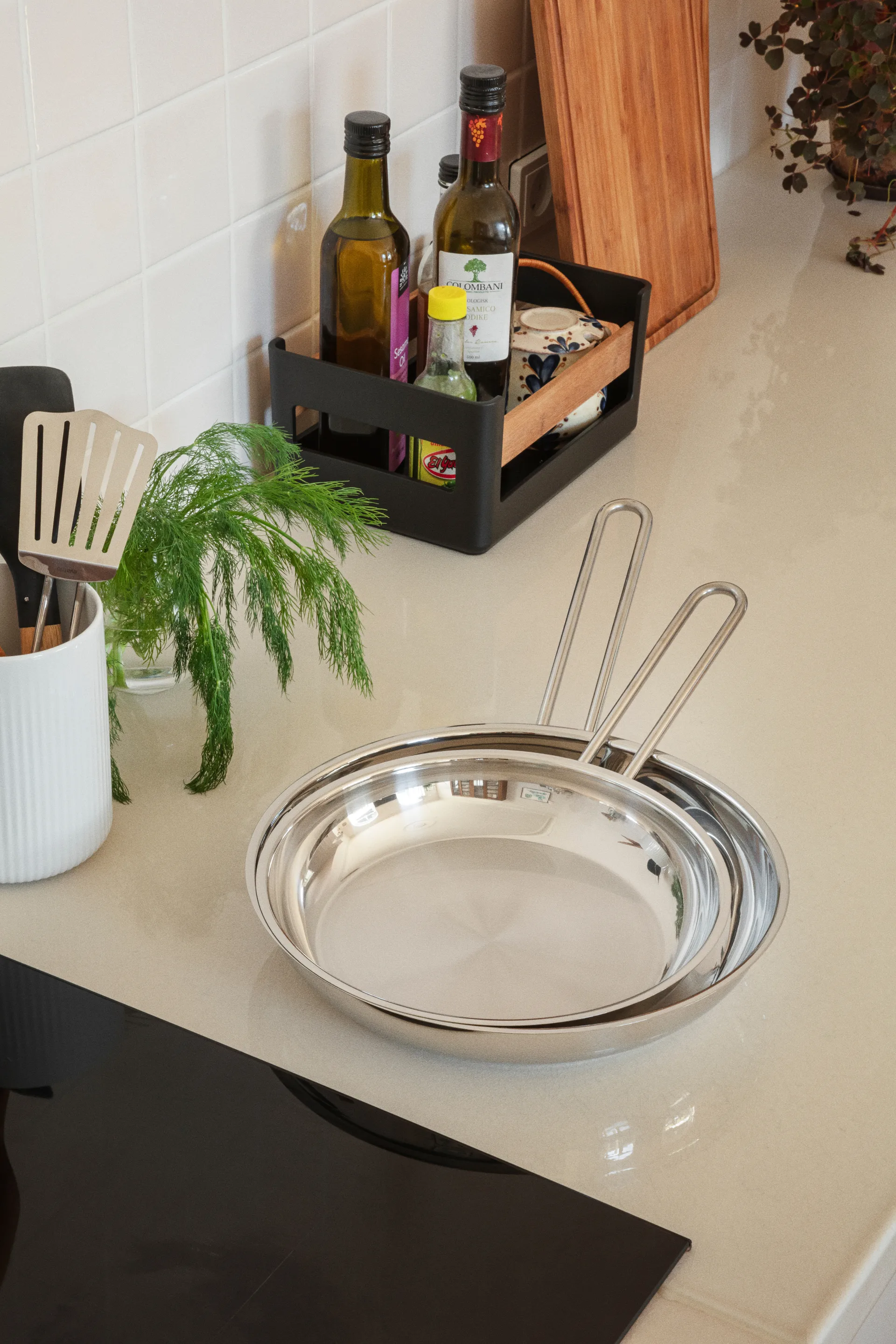 Eva Solo steel base frying pan, Stainless steel, Ø20 cm Eva Solo