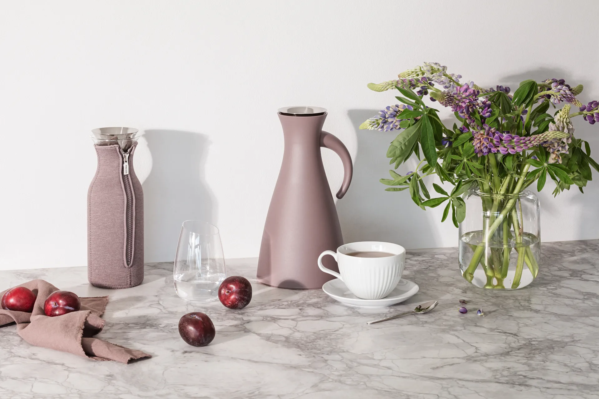 Eva Solo thermos, Vintage brown Eva Solo