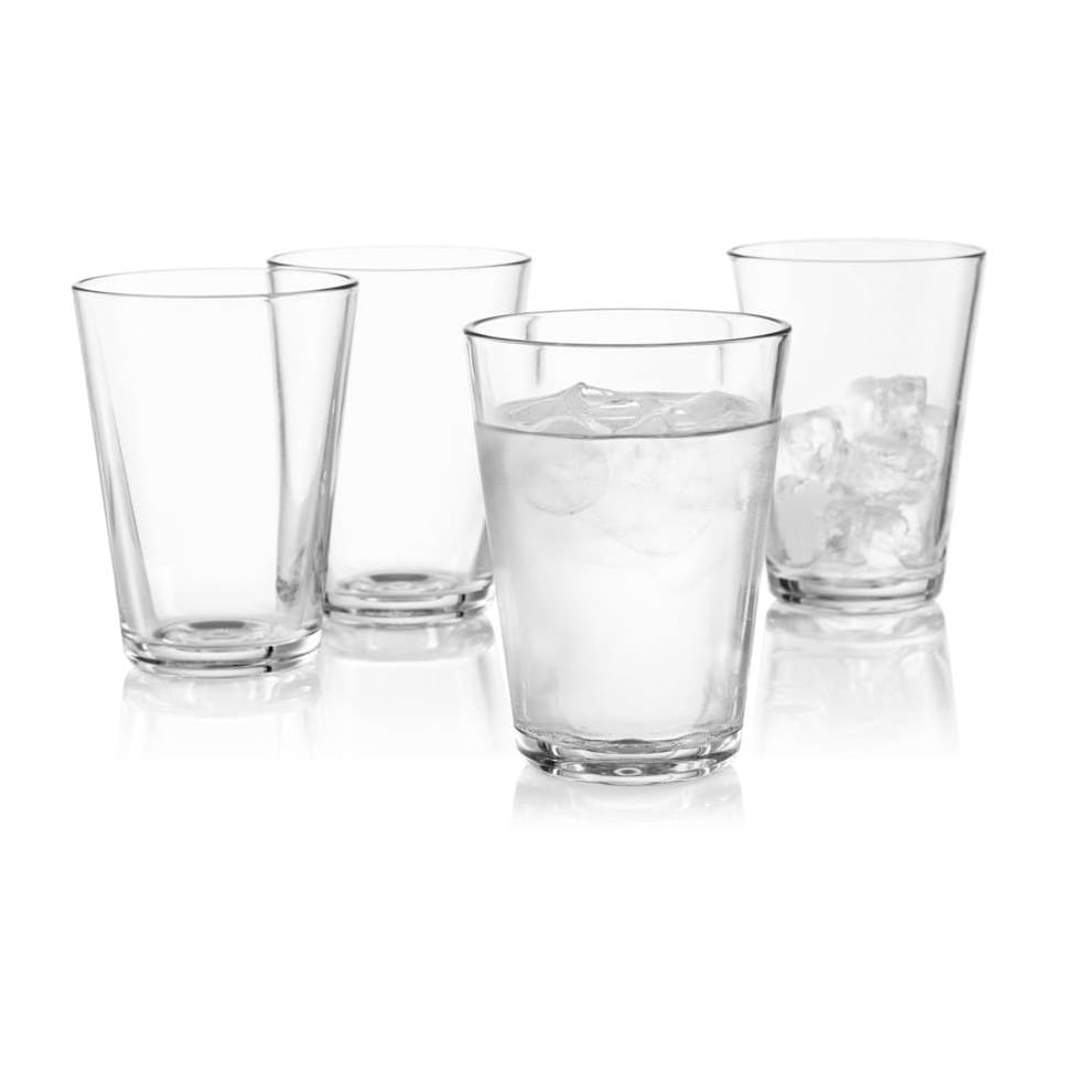Eva Solo tumbler 4-pack Clear | Scandinavian Design | Drinking glasses & tumblers | Transparent