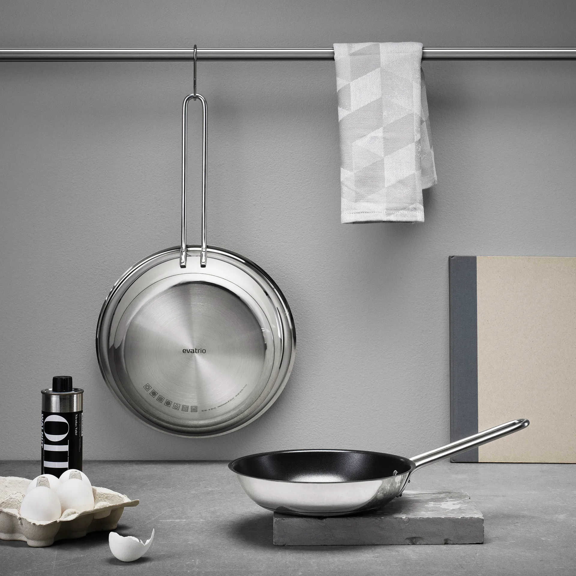 Eva Trio frying pan ceramic, 20 cm Eva Solo