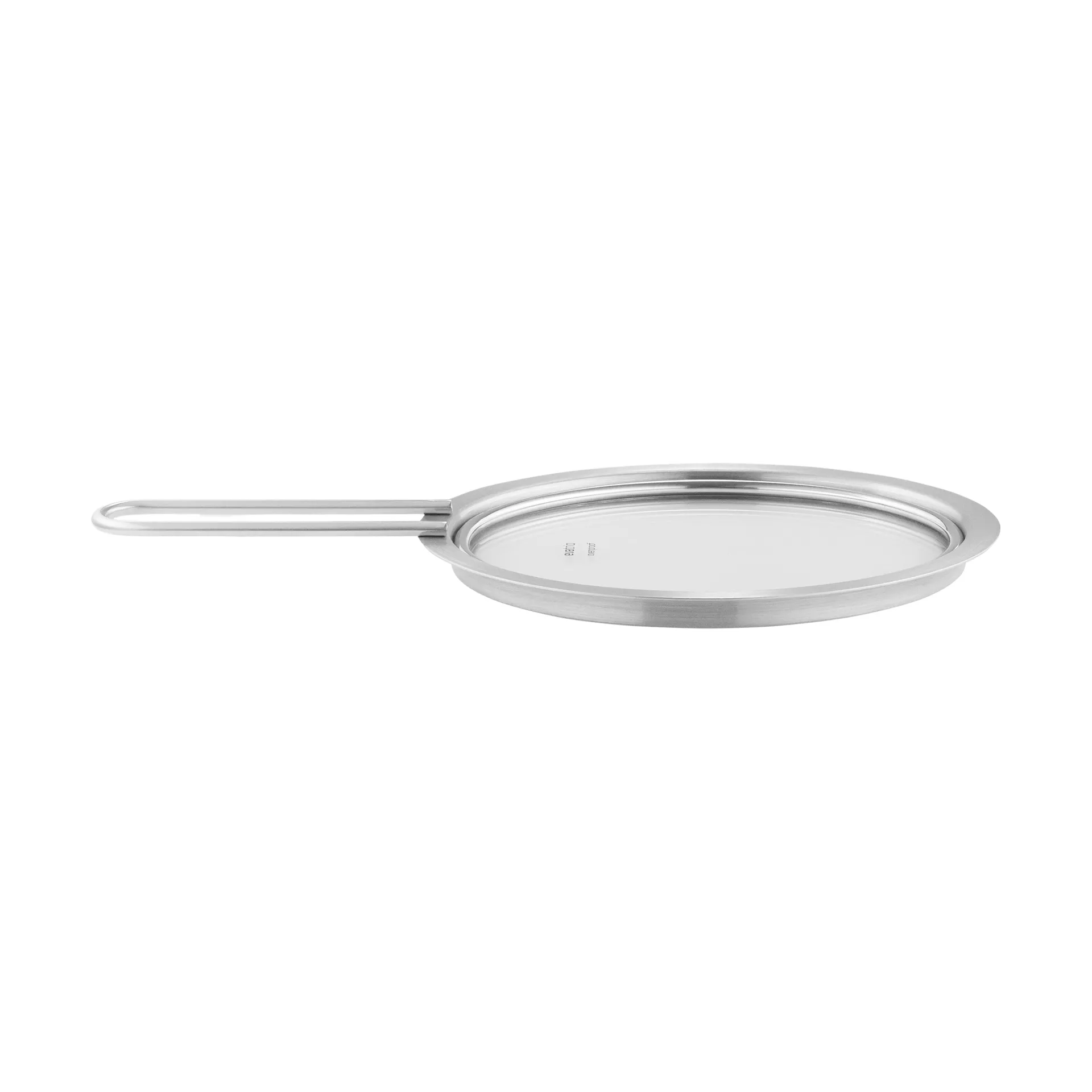 Eva Trio glass lid recycled stainless steel, Ø16 cm Eva Solo