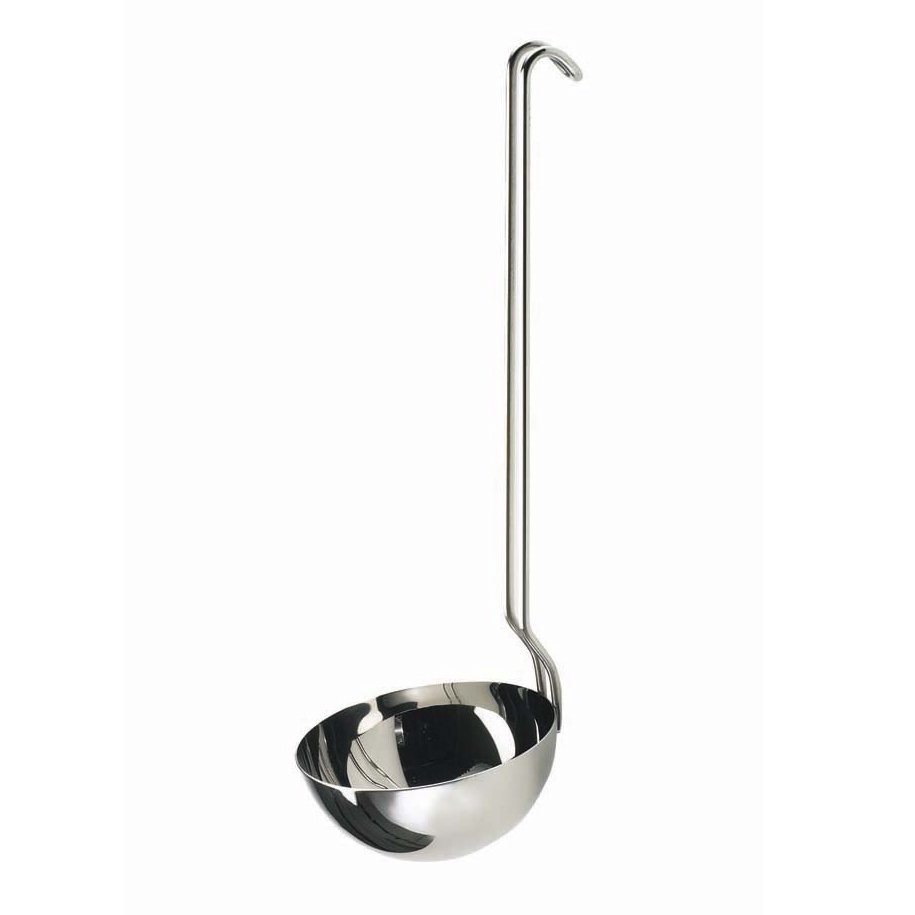 Eva Solo Eva Trio ladle oval 6 cm | Scandinavian Design | Spoons, scoops & ladles | Silver-coloured