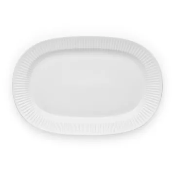Eva Trio Legio Nova serving saucer  oval - White - Eva Solo