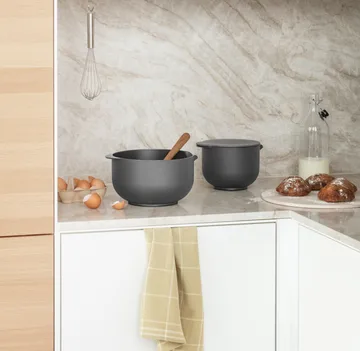 Eva Trio mixing bowl - Grey, 3 pieces - Eva Solo