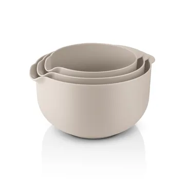 Eva Trio mixing bowl - Sand, 3 pieces - Eva Solo