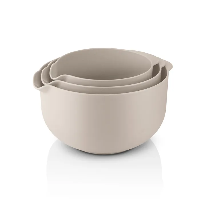 Eva Trio mixing bowl - Sand, 3 pieces - Eva Solo