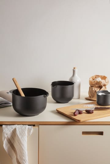 Eva Trio mixing bowls 3 L - Black - Eva Solo