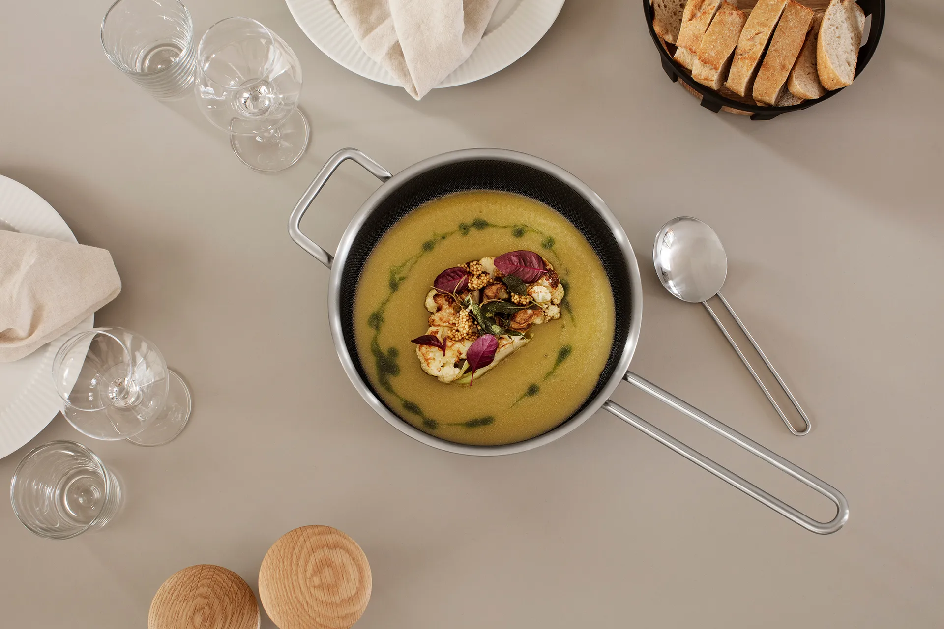 Eva Trio Multi sauté pan Mosaic Slip-Let, 24 cm Eva Solo