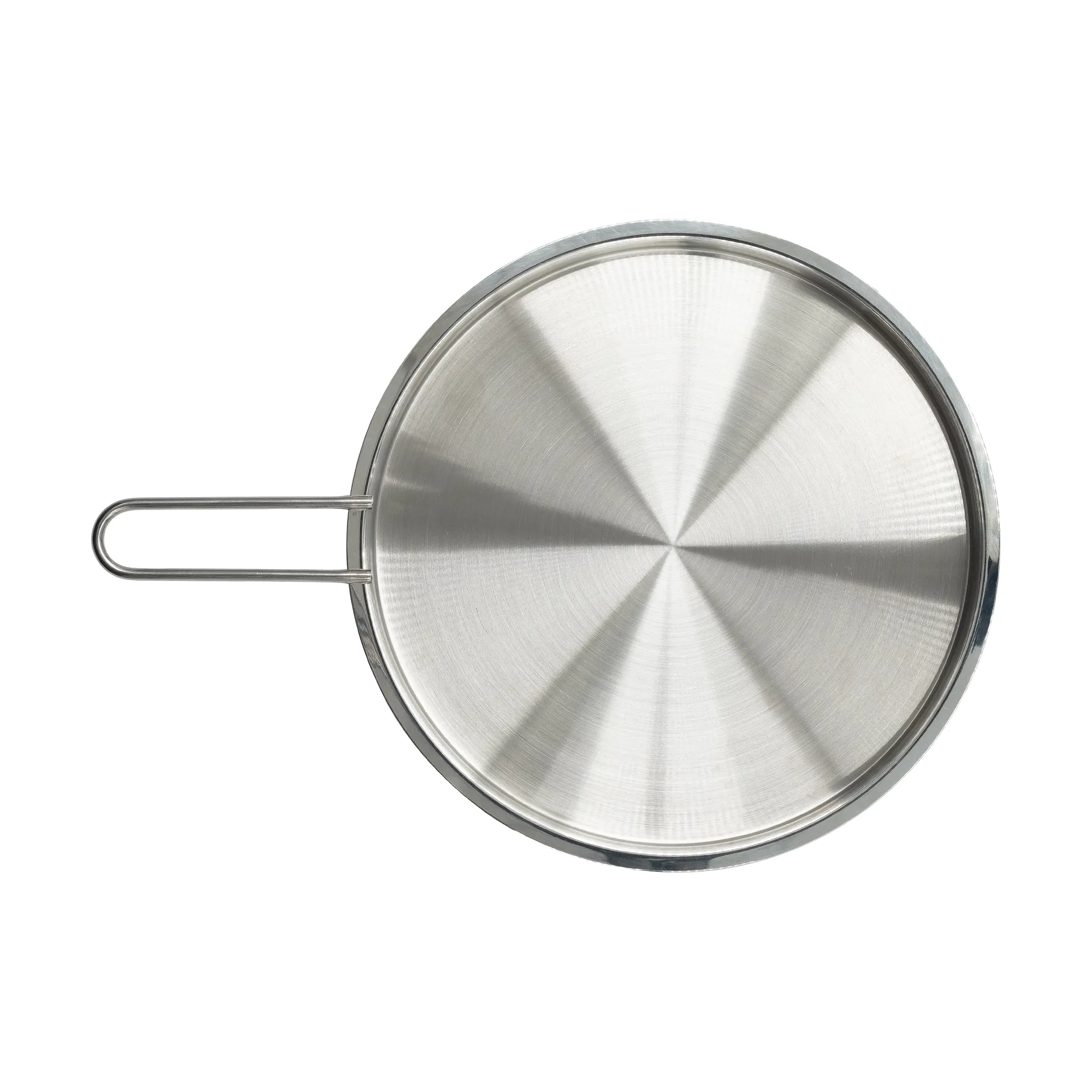 Eva Trio plate cover recycled stainless steel, Ø24 cm Eva Solo