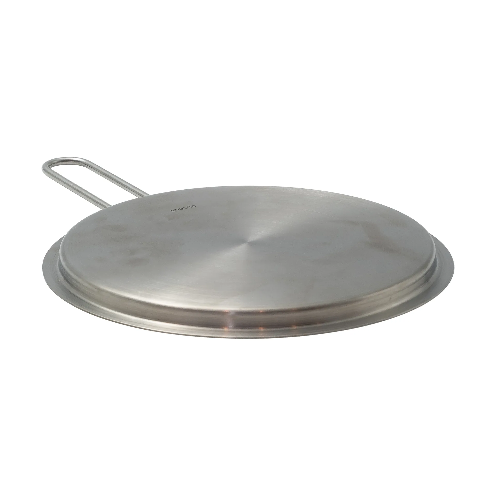 Eva Trio plate cover recycled stainless steel, Ø24 cm Eva Solo