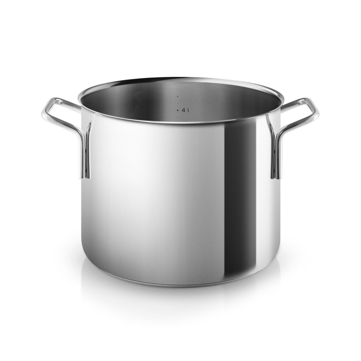 Eva Solo Eva Trio Stainless Steel pot 4.8 L | Scandinavian Design | Cooking pots & Casserole dishes | Silver-coloured