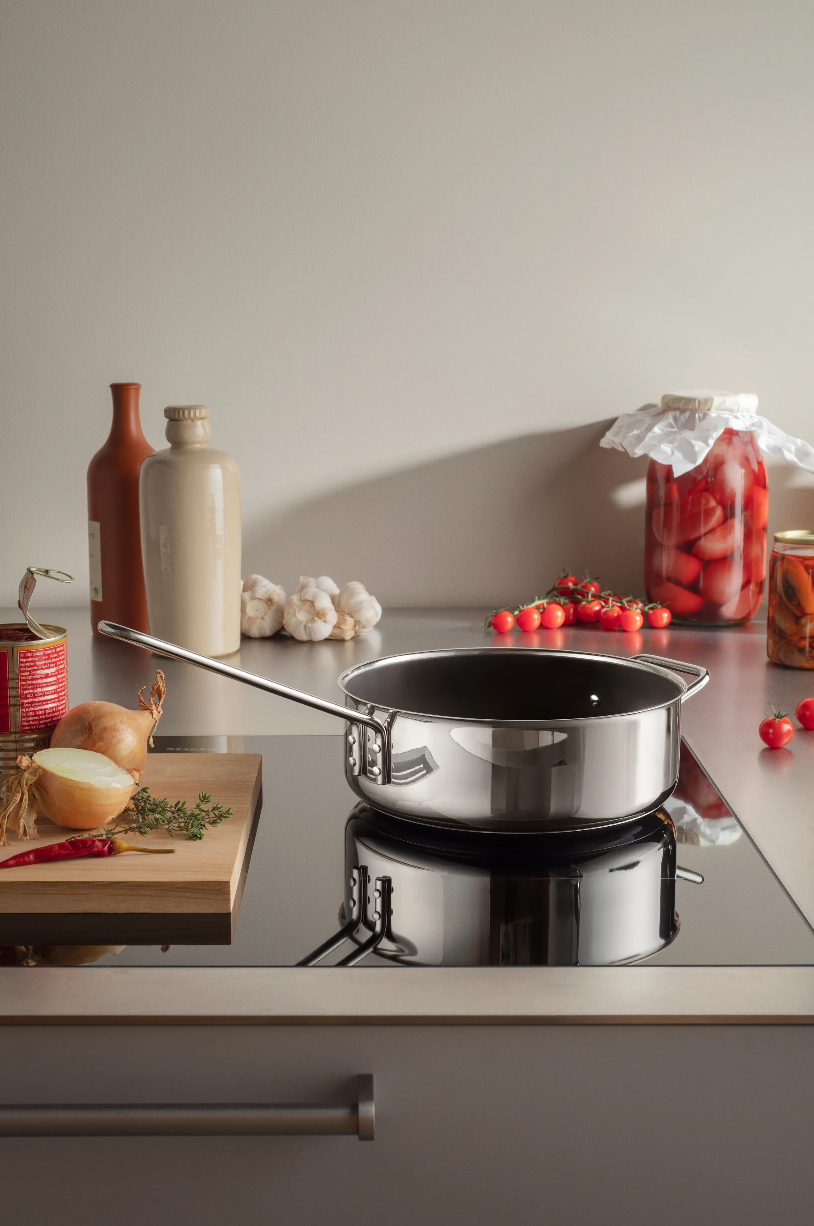 Eva Trio White Line Sauté Pan - Thumbnail 4