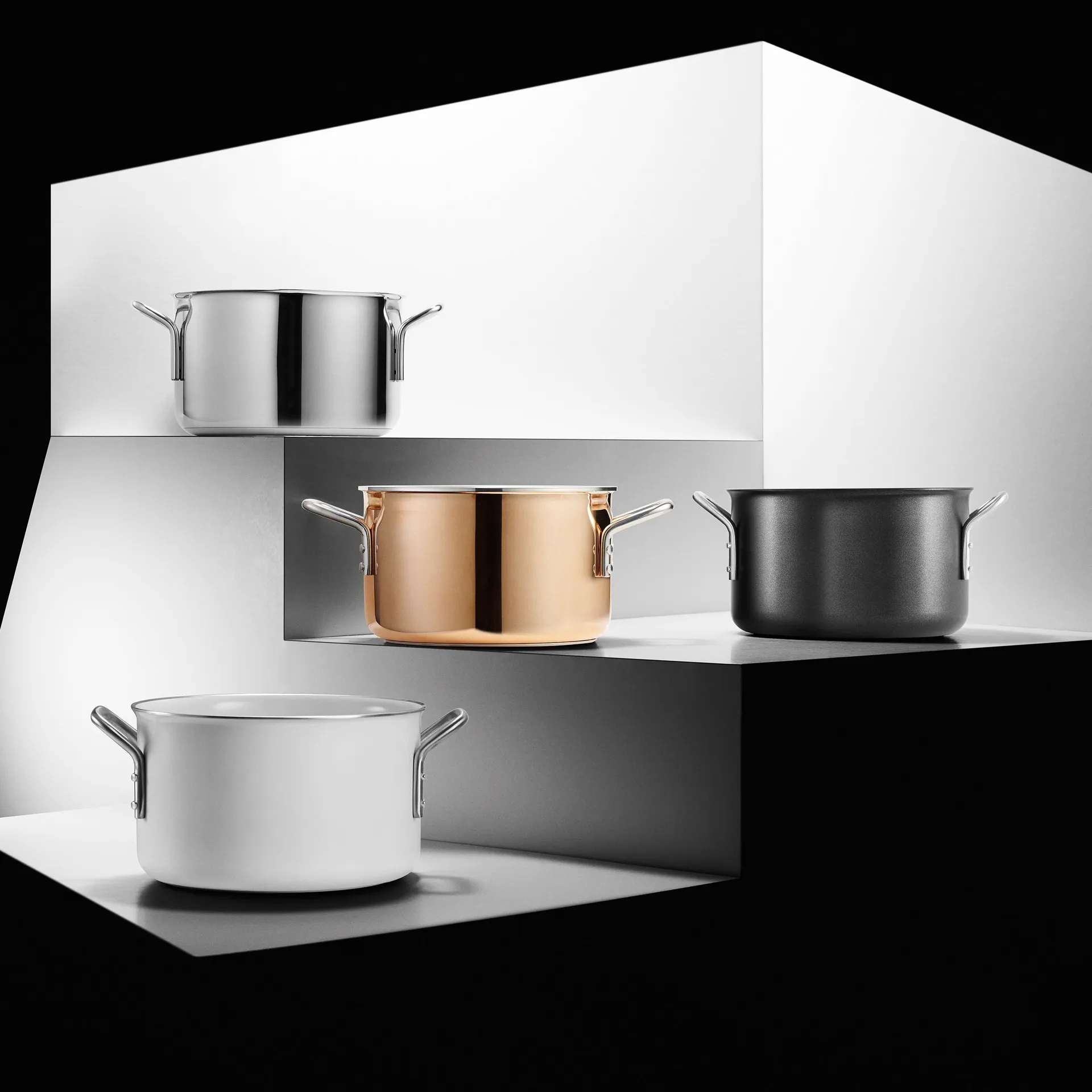 Eva Trio White Line pot, 3.8 l Eva Solo