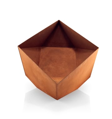 FireCube fire pit - Corten steel - Eva Solo