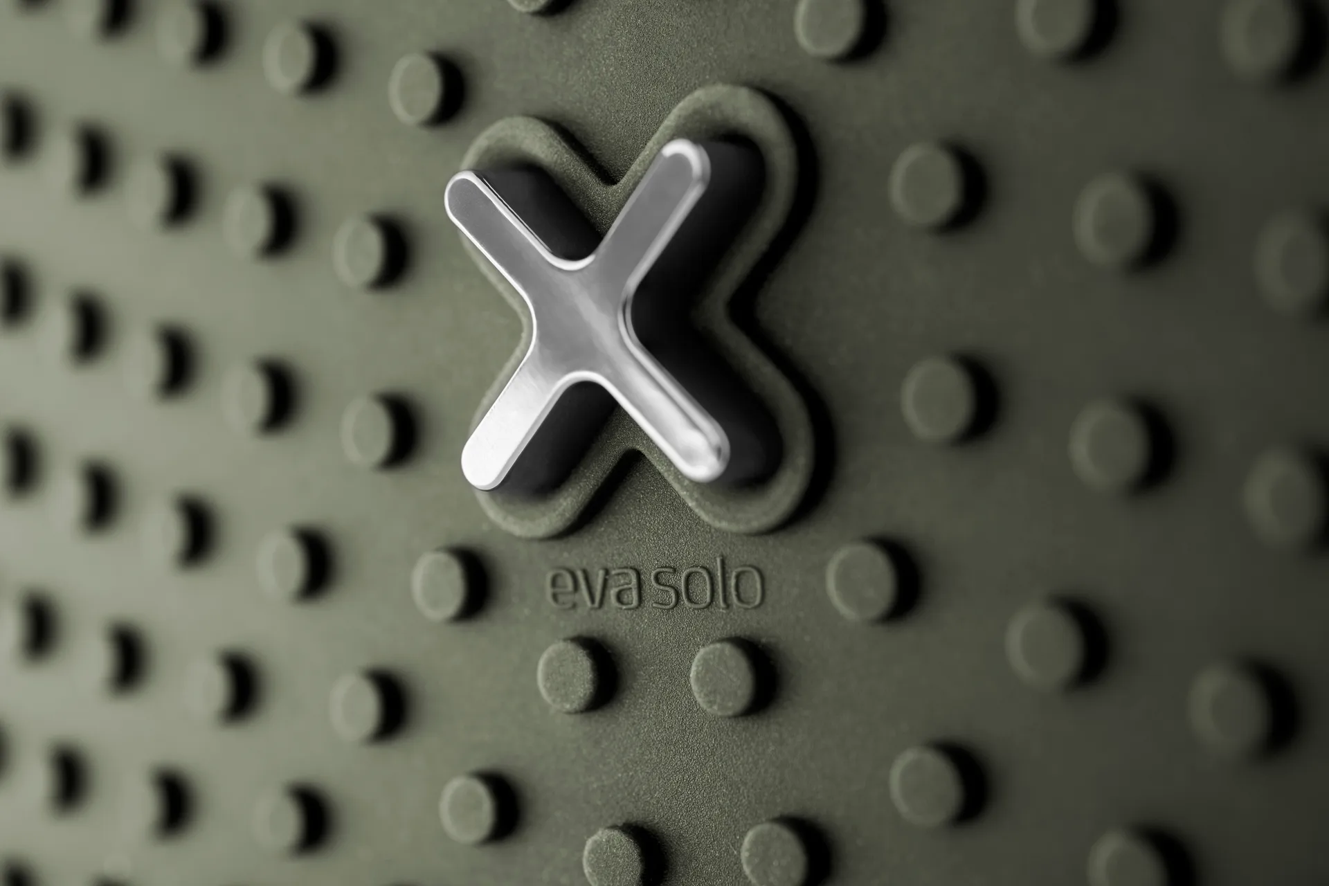 Green Tool pot holders with hook 18x18 cm 2-pack, Green Eva Solo