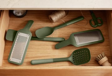 Green Tool slotted spoon - Green - Eva Solo