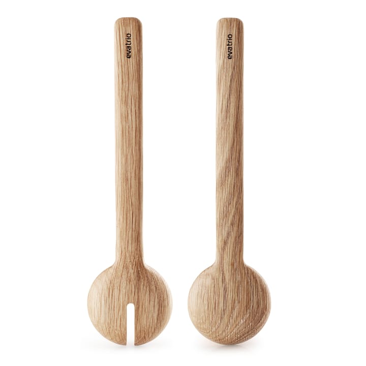 Legio Nova salad cutlery set - Oak - Eva Solo