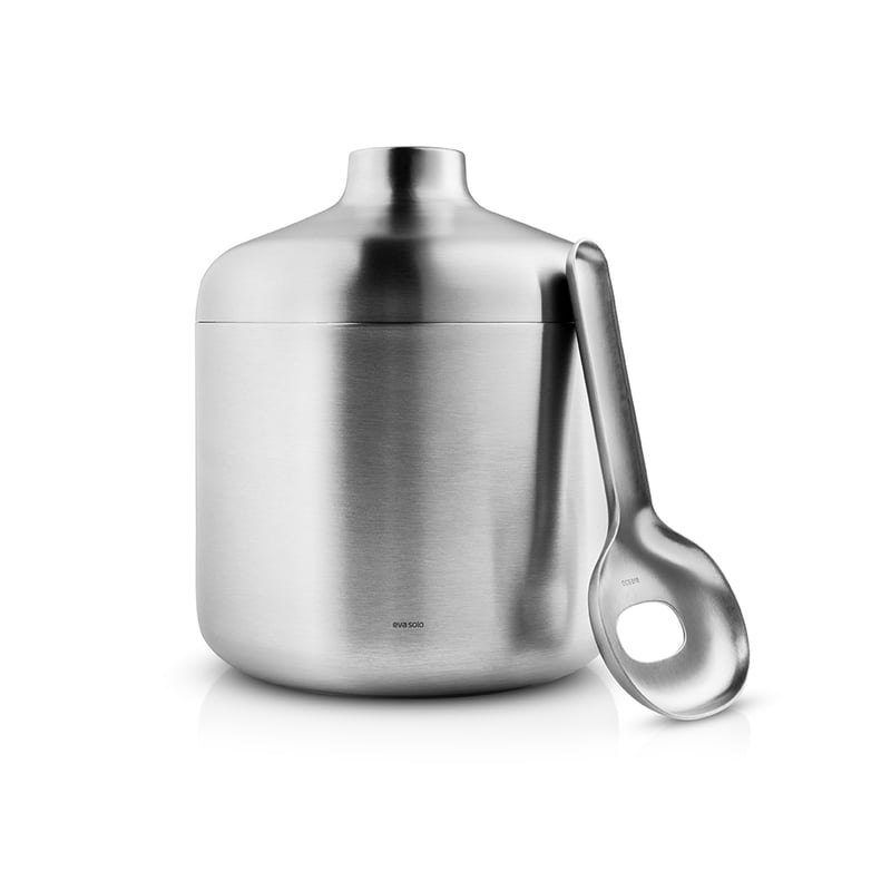 Eva Solo Liquid lounge ice bucket with spoon 1.4 l Brushed steel
