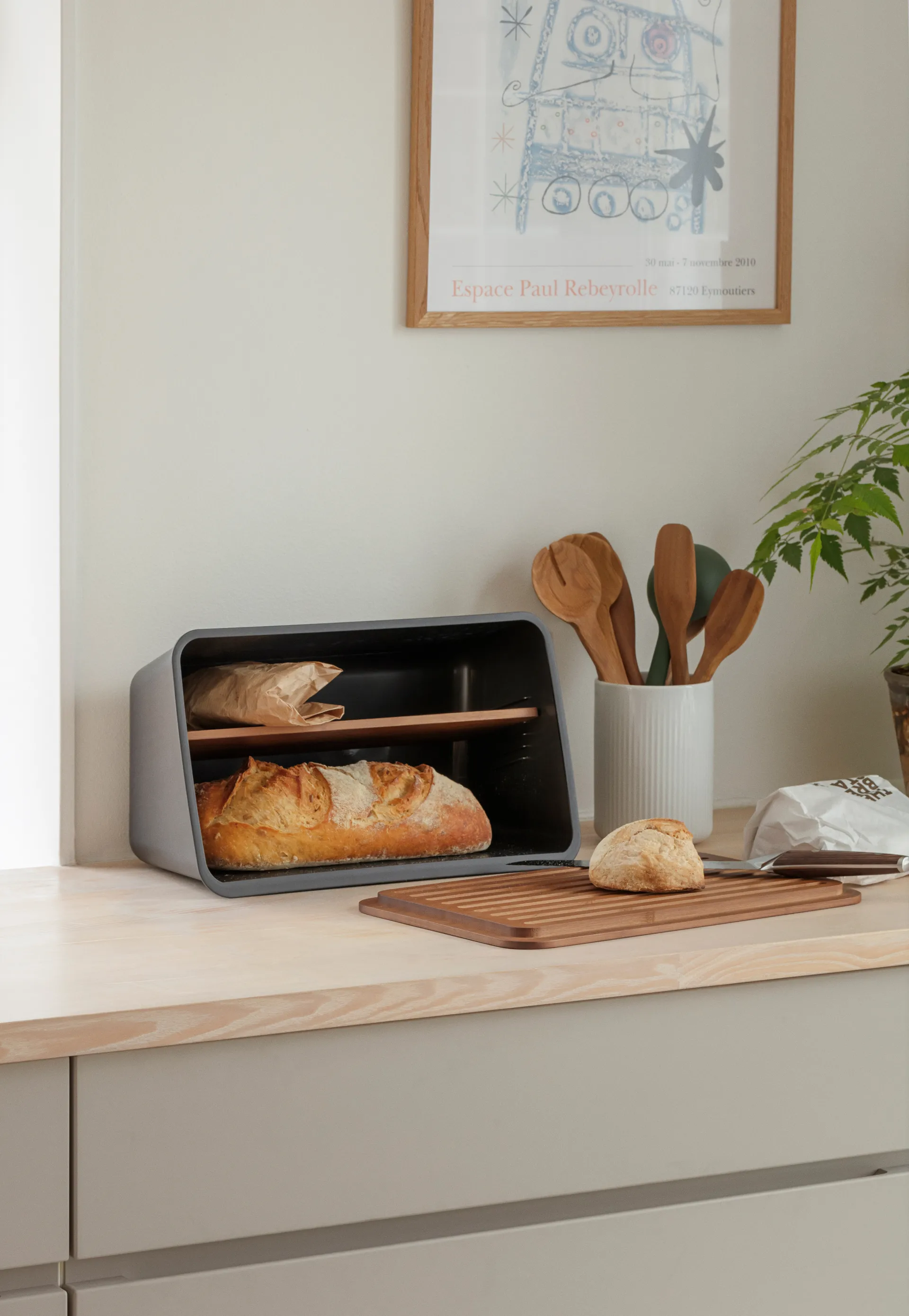Nordic kitchen bread box, Black Eva Solo