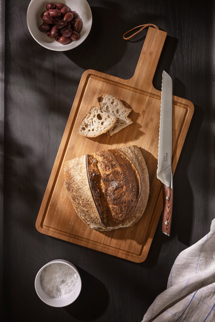 Nordic Kitchen bread knife 24 cm, Damascus steel Eva Solo