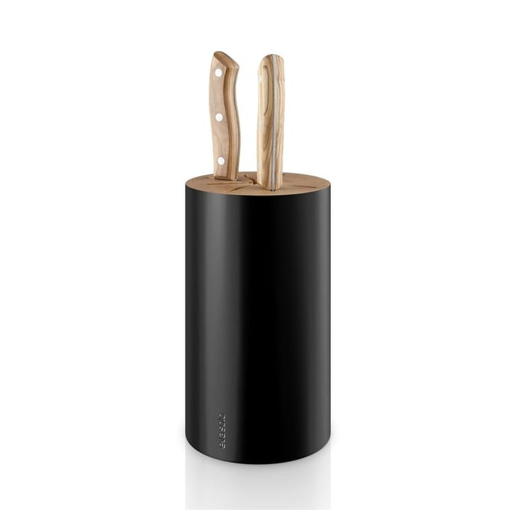 Nordic Kitchen knife block - black - Eva Solo