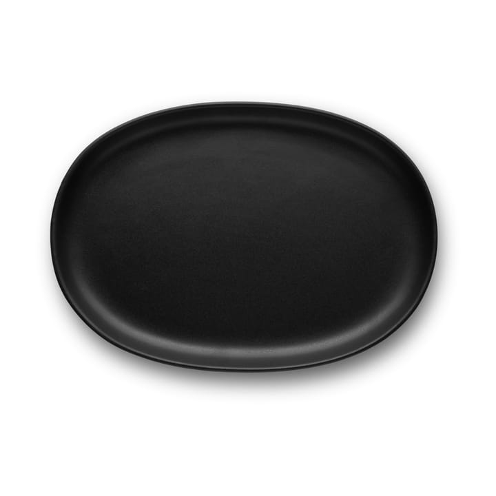 Nordic kitchen oval plate 18.5x26 cm - Black - Eva Solo