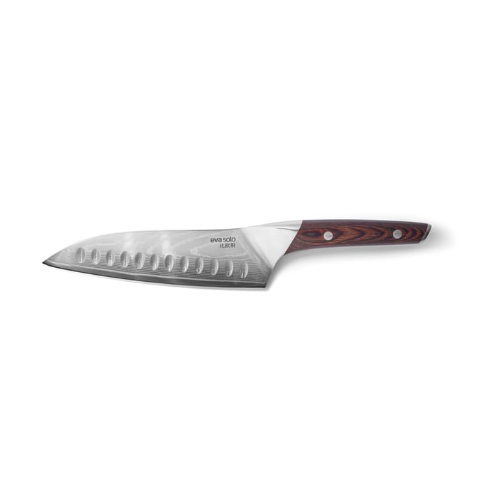 Nordic Kitchen santoku knife 18 cm, Damascus steel Eva Solo