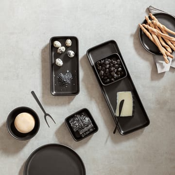 Nordic Kitchen serving platter 12x24 cm - black - Eva Solo