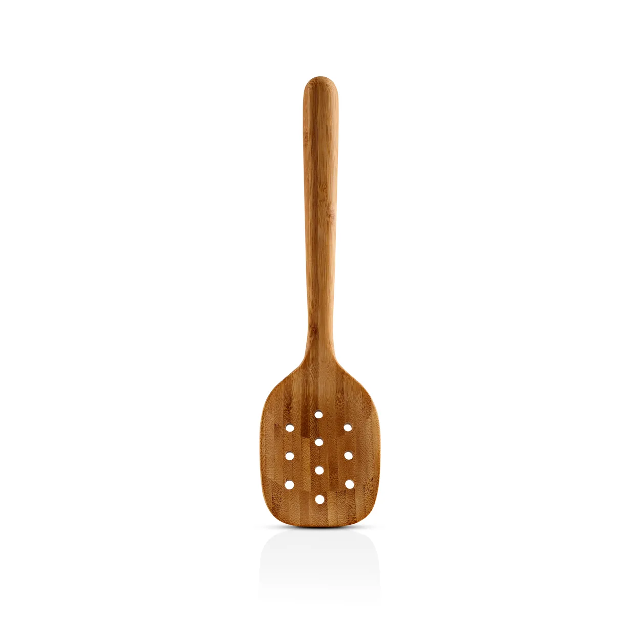 Eva Solo Nordic kitchen slotted spoon 29 cm Bamboo | Scandinavian Design | Spoons, scoops & ladles | Brown