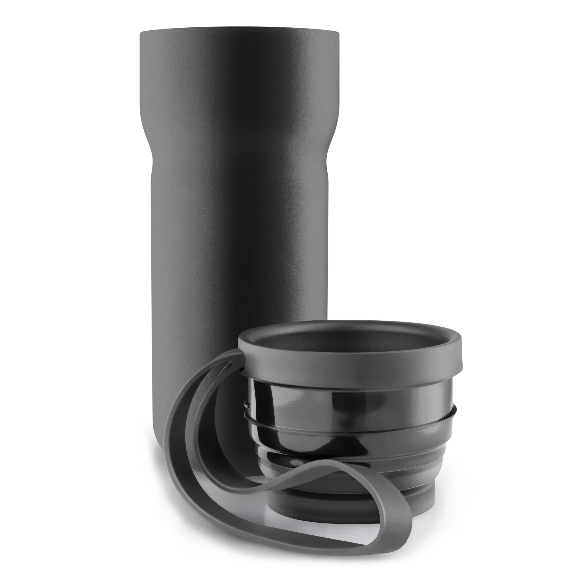 Nordic Kitchen thermal coffee mug, black Eva Solo