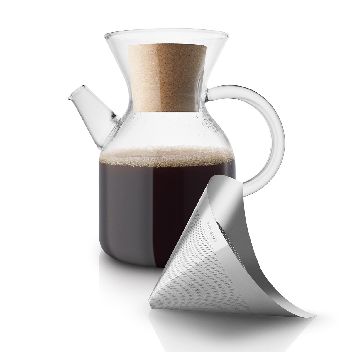 Eva Solo Pour over coffee maker 1 l | Scandinavian Design | Transparent