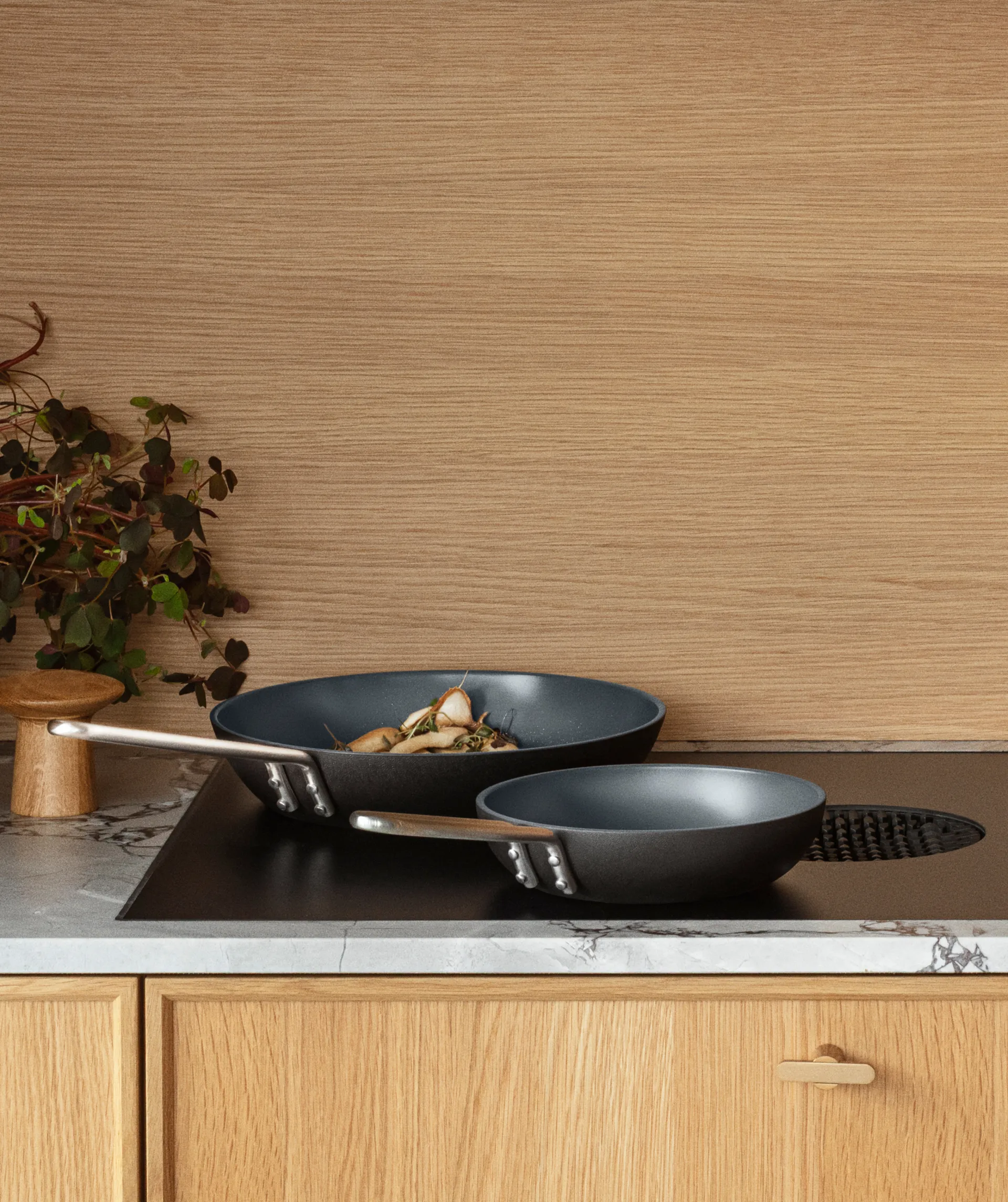 Professional Laser Titanium Slip-Let frying pan, Black, Ø20 cm Eva Solo
