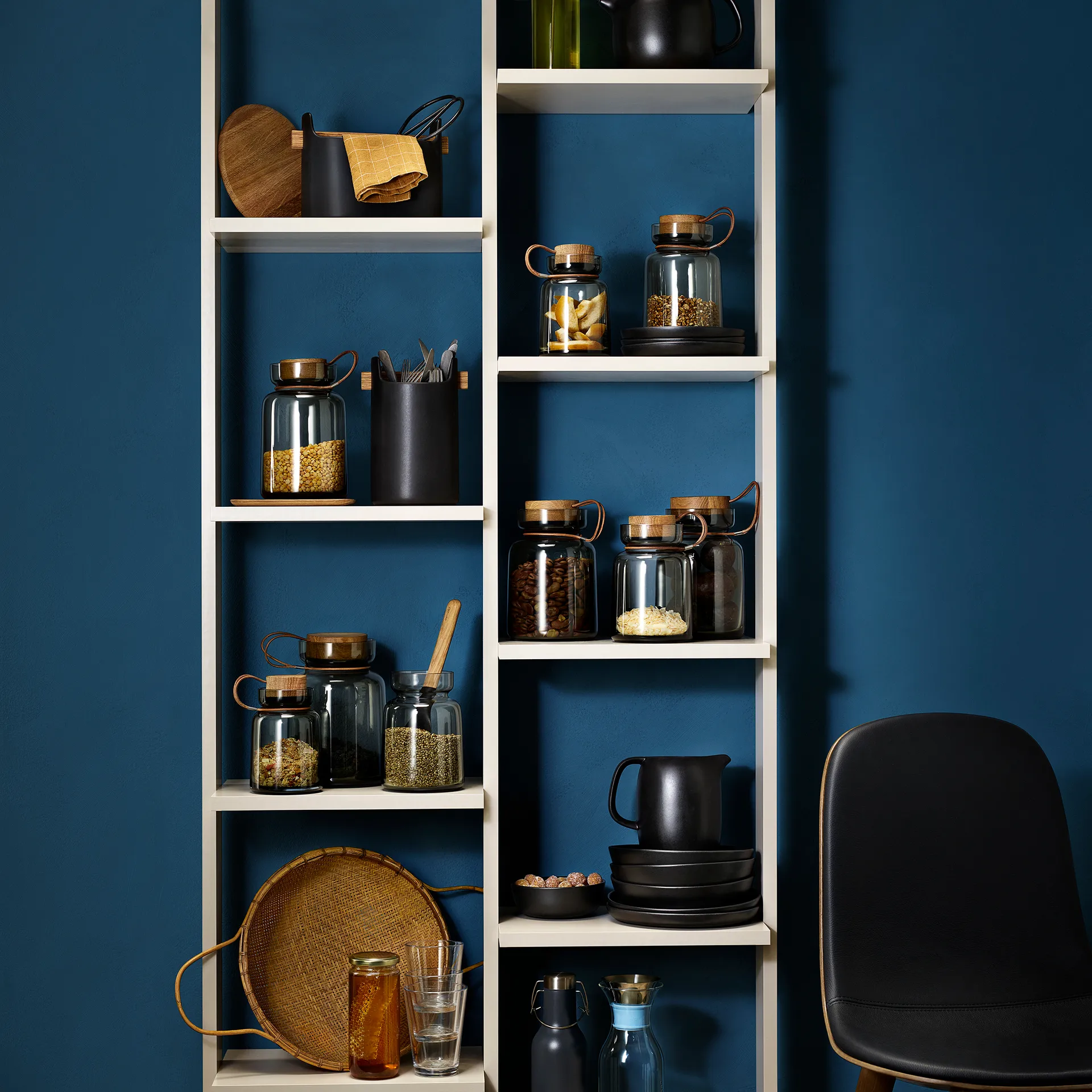 Silhouette storage jar smokey grey, 1 l Eva Solo