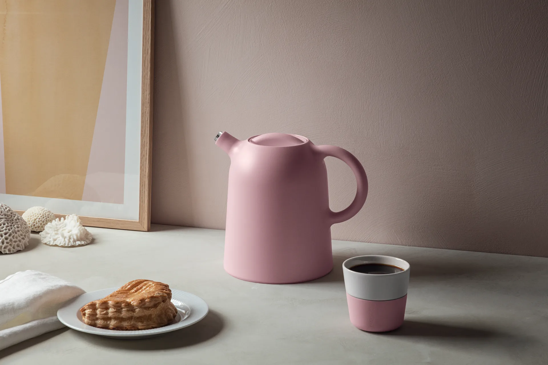 Thimble thermos 1 l, Rose quartz Eva Solo