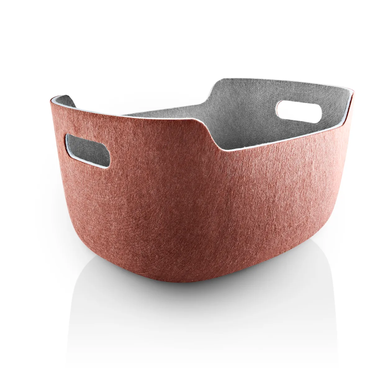 Eva Solo Tidy storage basket 40x29x20 cm Chestnut | Scandinavian Design | Storage baskets | Red