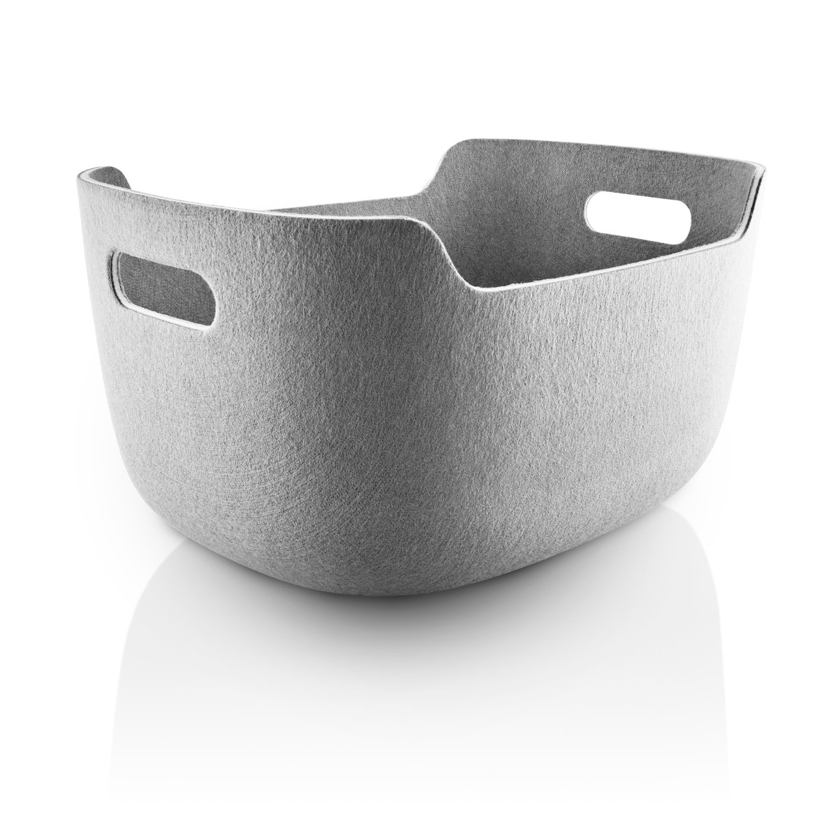 Eva Solo Tidy storage basket 40x29x20 cm Tin | Scandinavian Design | Storage baskets | Grey