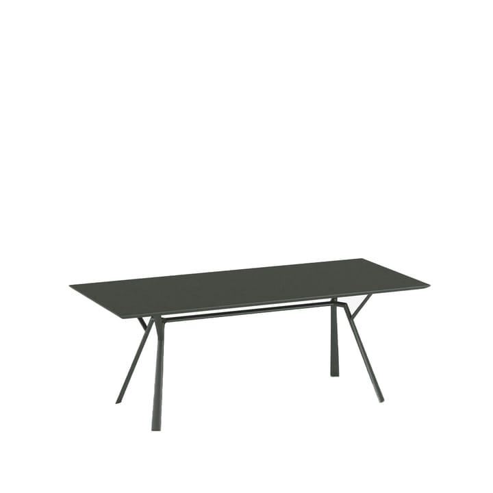 Radice Quadra table - Metallic grey, 90x200 cm - Fast