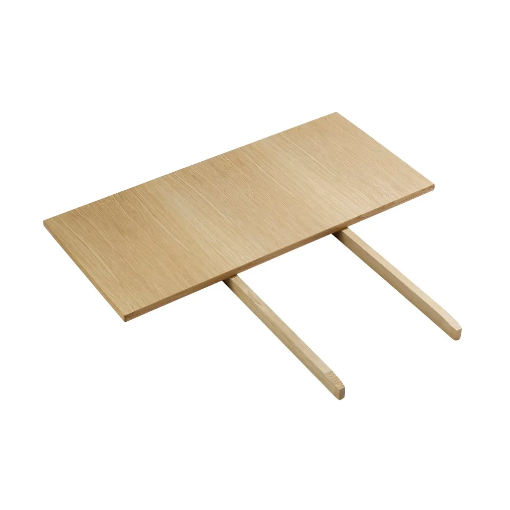 FDB Møbler C35 table extension leaf 82x37 cm oak nature-oak nature lacquered