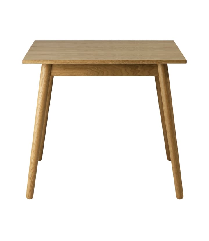 C35A dining table 82x82 cm - Oak nature-oak nature lacquered - FDB Møbler