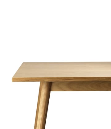 C35A dining table 82x82 cm - Oak nature-oak nature lacquered - FDB Møbler