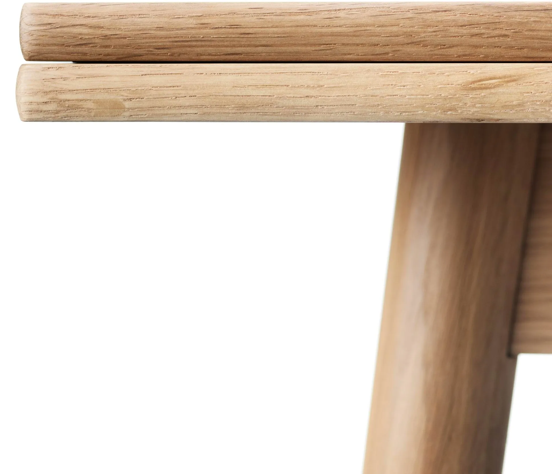 C35AH dining table dutch extract 82x82 cm, Oak nature-oak nature lacquered FDB Møbler