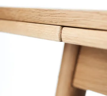 C35AH dining table dutch extract 82x82 cm - Oak nature-oak nature lacquered - FDB Møbler