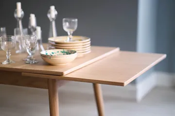 C35AH dining table dutch extract 82x82 cm - Oak nature-oak nature lacquered - FDB Møbler