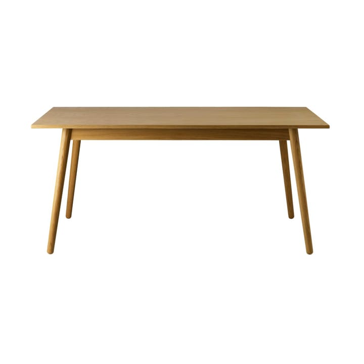 C35B dining table 82x160 cm - Oak nature-oak nature lacquered - FDB Møbler