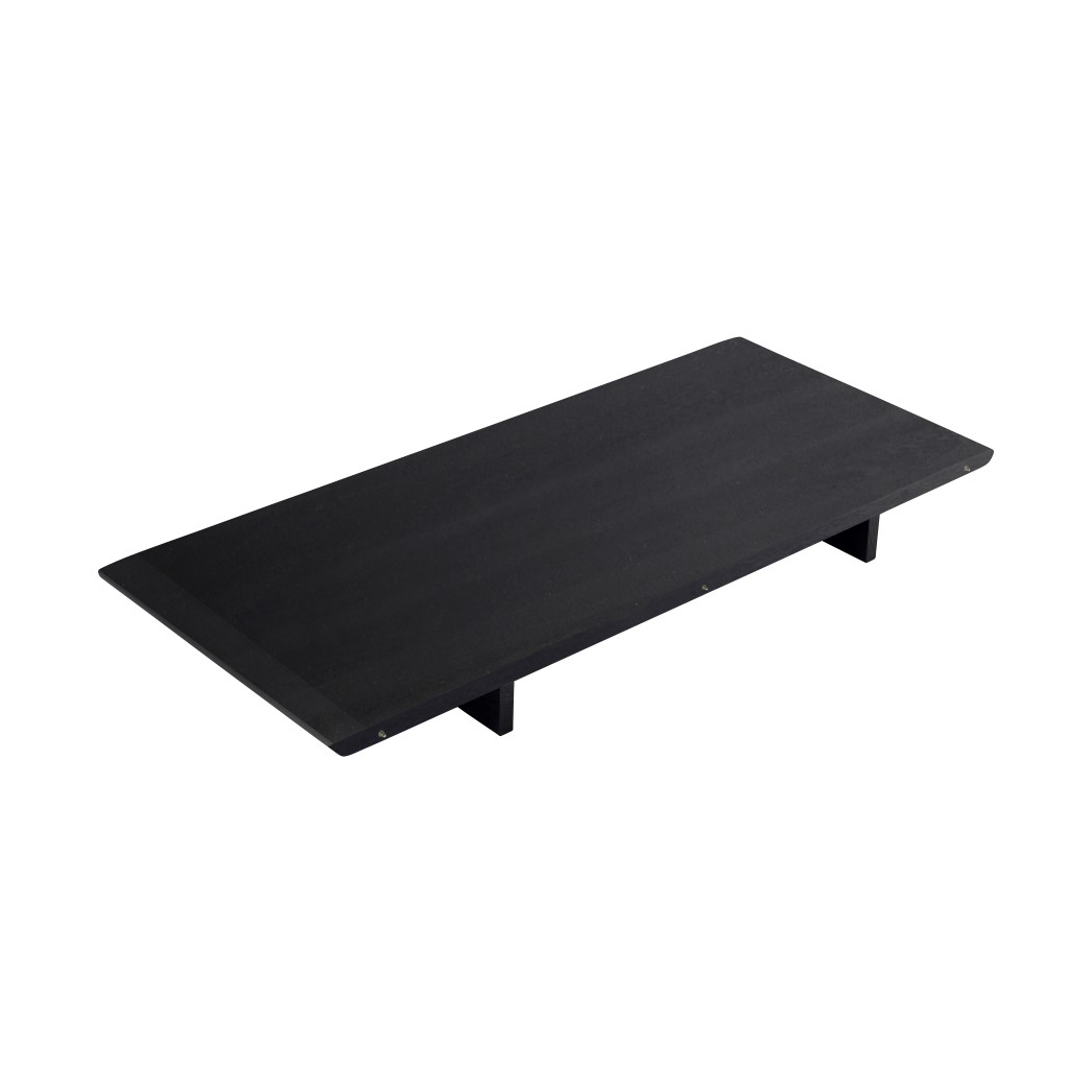FDB Mobler C62E table extension leaf Black beech painted