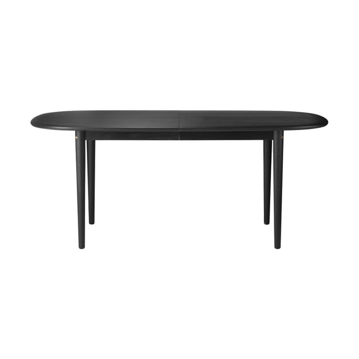 C63E dining table - Oak black stained oiled - FDB Møbler