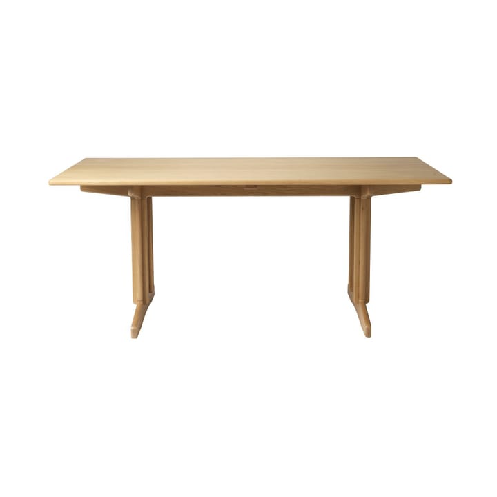 C64 Shaker dining table 90x180 cm - Oak nature lacquered-oak veneer - FDB Møbler