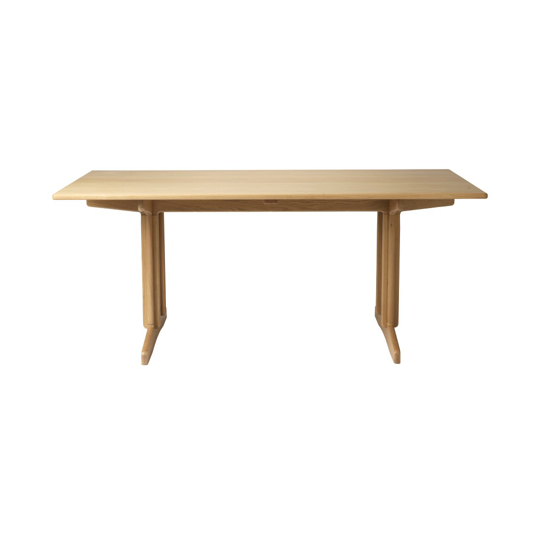 FDB Mobler C64 Shaker dining table 90x180 cm Oak nature lacquered-oak veneer