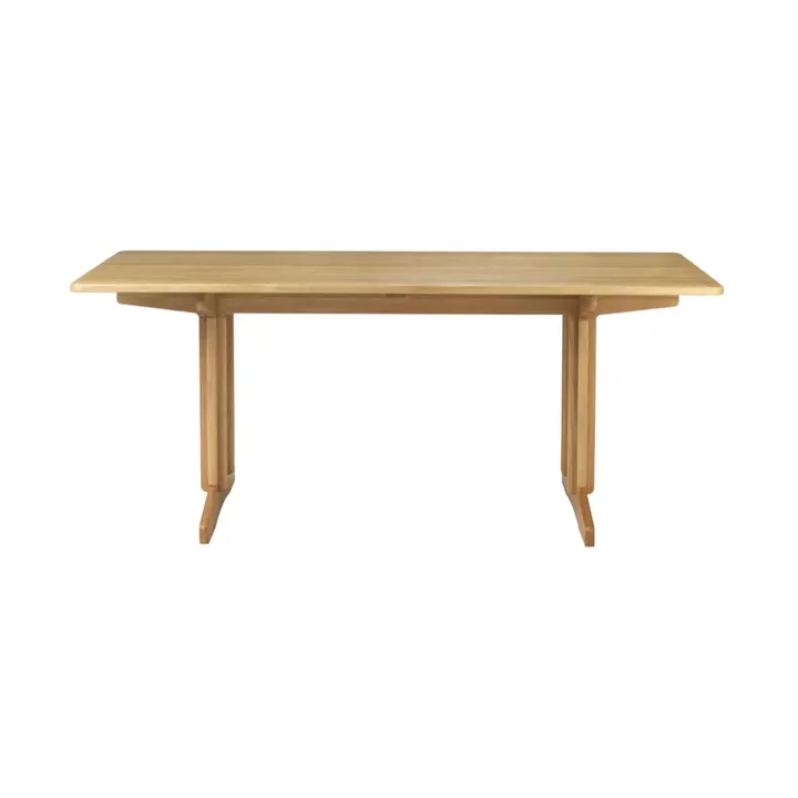 C64 Shaker dining table 90x180 cm - Oak solid oiled - FDB Møbler