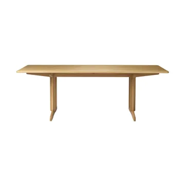 C64 Shaker dining table 90x220 cm - Oak solid oiled - FDB Møbler
